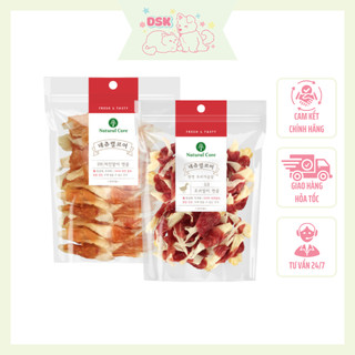 Thịt cuộn sụn thỏ cho chó snack natural core - gói 120/140gr