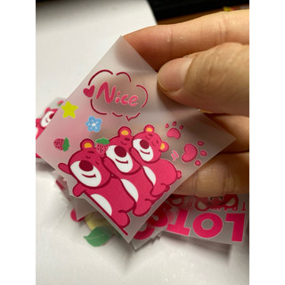 hình ủi nhiệt - gấu Losto size 5cm