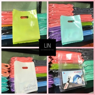 FULL SIZE - 1KG Túi Nilong Hột Xoài Màu Pastel - Túi Hột Xoài PE Trơn Bóng Dai Dẻo