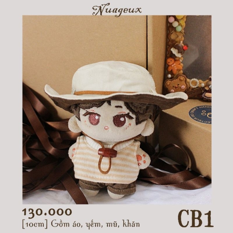 [10cm] Set quần áo cho doll 10cm - CB1
