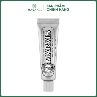 Kem Đánh Răng Marvis Màu Bạc Làm Trắng Răng 10ml Hasaki Sản Phẩm Chính Hãng