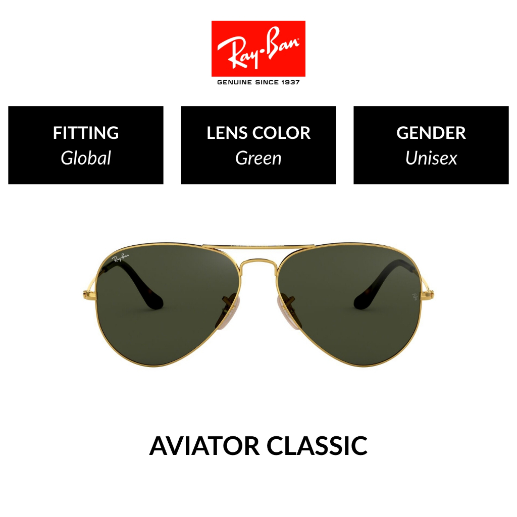 Mắt Kính RAY-BAN AVIATOR LARGE METAL - RB3025 181 - Kính mát