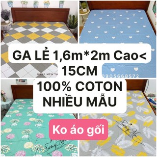 Ga lẻ 100% cotton đủ kích thước -được chọn mẫu