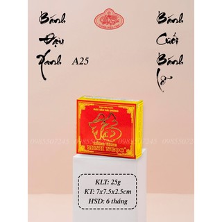 5 Hộp Bánh Đậu Xanh Minh Ngọc A25/ Bánh Cưới/ Bánh Hỉ - Đặc Sản Hải Dương