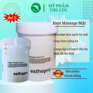  Kem Massage Mặt Cho Spa ESTHEPRO Hàn Quốc Kem Massage Nâng Cơ Mặt Esthemax Collagen Cream Vitamin 