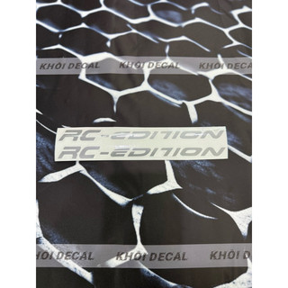 Tem dán phuộc  RC Edition (1 Cặp)
