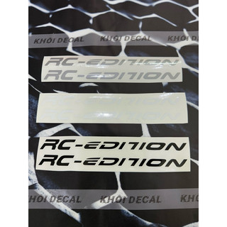 Tem dán phuộc  RC Edition (1 Cặp)