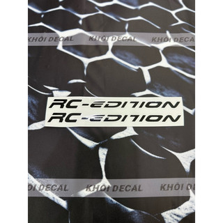 Tem dán phuộc  RC Edition (1 Cặp)