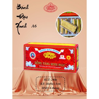 Bánh đậu xanh rồng vàng minh ngọc hải dương a3 180g/ a6 240g