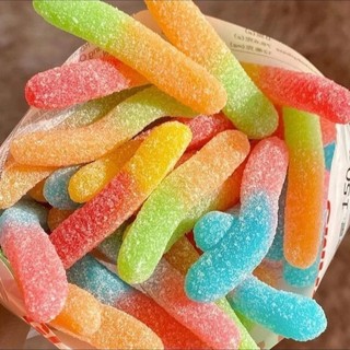 100gr kẹo chip dẻo phủ đường hương trái cây, chip bọc đường, chip áo đường