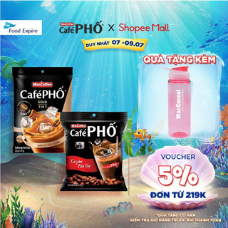 Combo 1 Túi cà phê MacCoffee Phố Sữa Đá & 1 Phố Sữa Đá Gold