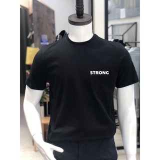 Áo thun nam cộc tay raglan Chất Vải Cotton THoáng Mát, Áo Thun Suông Cổ Tròn Tay Cộc
