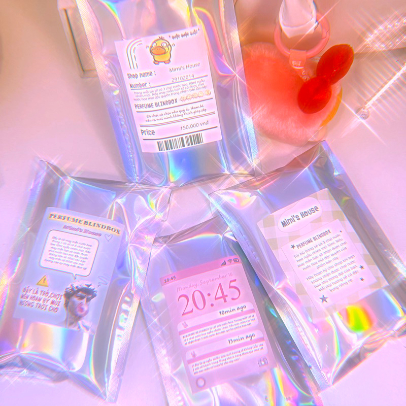 TÚI ĐỰNG QUÀ NHÂN PHẨM PERFUME BLINDBOX
