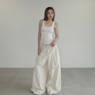 Quần dù ống rộng large powr pants