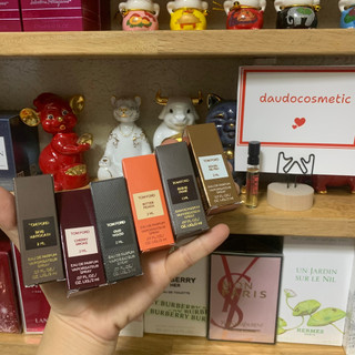 [ vial ] Nước hoa TF Oud Wood - Soleil De Feu - Cherry Smoke - Bitter Peach - Ebene Fume - Bois Marocain EDP 2ml