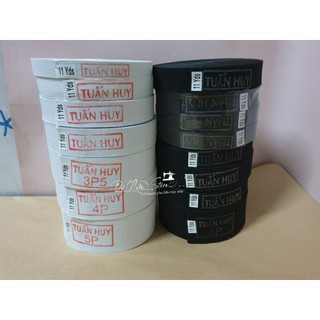 Thun quần hiệu tuấn huy đủ size trắng & đen cuộn 10m.