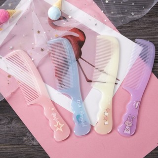 Lược chải đầu cute hình dễ thương bằng nhựa