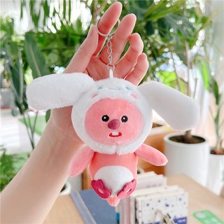 Móc khóa bông hải ly LOOPY nhiều mẫu cosplay dễ thương