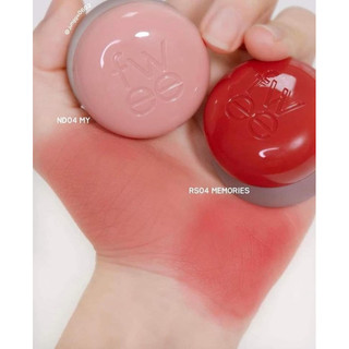 [ Fwee ] - Son bùn Fwee Blurry Pudding Pot (có keyring rời)