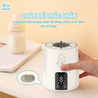 MÁY LẮC VÀ Ủ ẤM BÌNH SỮA CHIBÉ CB040