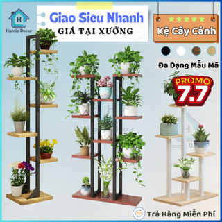 Kệ để cây cảnh, giá để cây cảnh, kệ chậu bông hoa trang trí phòng khách, đôn để cây để bàn - Homie