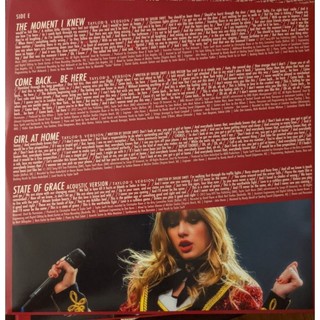 Taylor Swift RED (Taylor's Version) Vinyl 4LP
