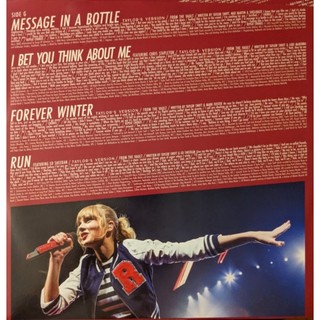 Taylor Swift RED (Taylor's Version) Vinyl 4LP