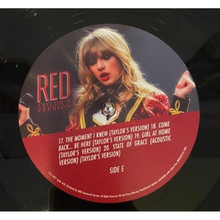 Taylor Swift RED (Taylor's Version) Vinyl 4LP