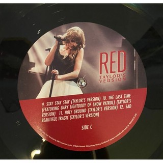 Taylor Swift RED (Taylor's Version) Vinyl 4LP