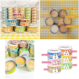 Combo Pate Neeka lon 85g cho cún và mèo dinh dưỡng chất lượng 85g