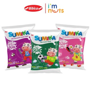 Kẹo mềm Sumika sữa Bibica tuổi thơ đủ vị gói 70g