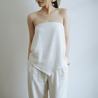 [Gabyli Label] Áo linen cúp ngực - FIONA TOP