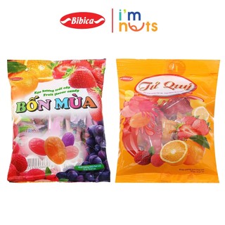 Kẹo Bibica tuổi thơ Bốn mùa và Tứ quý gói 70g