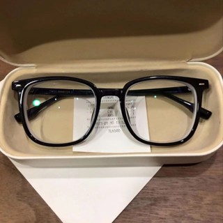   VN  Kính cận nhựa khung vuông  0-4 độ  phong cách Hàn Quốc dành cho nam nữ chất liệu mắt kính nhựa 