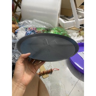  Khay nhựa cho lồng chim cu gáy size 32cm  khay nhựa hứng phân thay cho lồng chim cu gáy đế nhựa đen lồng cu gáy 