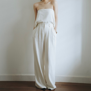 [Gabyli Label] Quần dài linen ống suông - FIONA CULOTTES