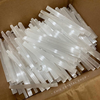 Thanh Selenite sưu tầm, thiền định, reiki, thanh tẩy bài tarot…