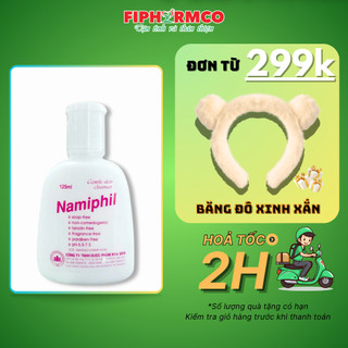 Sữa rửa mặt dưỡng ẩm dành cho da khô, da dầu và da nhạy cảm NAMIPHIL 125ml