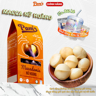 Hạt Macca Cao Cấp Size Jumbo Pams 250g/hộp, Macca Úc Tách Tay Đơn Giản