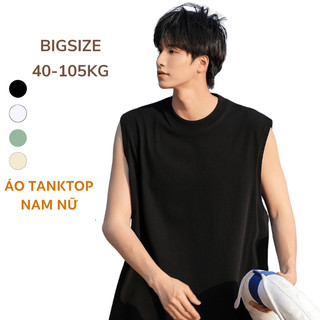 40-105KG Áo Nam Nữ Ba Lỗ/Sát Nách/Tanktop Thời Trang Bigsize Sói