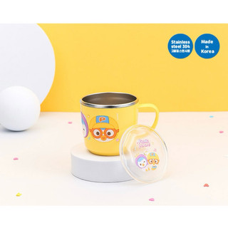Cốc nhựa/inox PORORO Hàn Quốc cho bé uống nước/ sữa