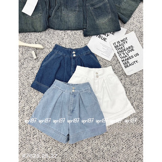 Quần short jeans ống rộng (ảnh thật/ có sẵn)