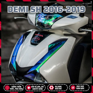 Tem decal dán đèn demi xi nhan sh 2016 2017 2018 2019, miếng dán trang trí đổi màu đèn