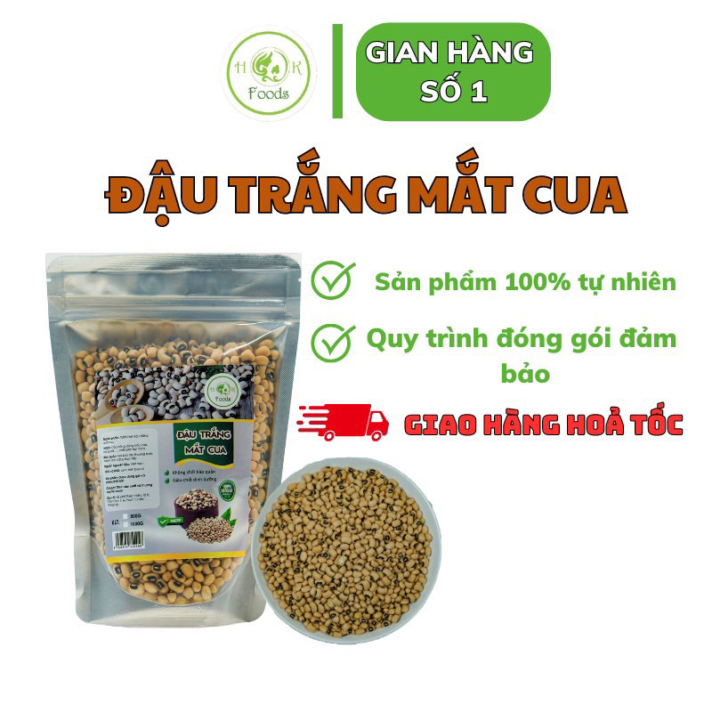 Đậu Trắng Mắt Cua 1kg