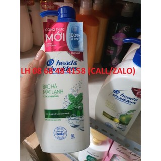 Dầu gội Head Shoulder bạc hà mát lạnh 625ML