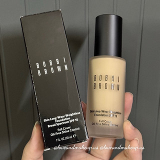 Kem Nền Kiềm Dầu Lâu Trôi Bobbi Brown Skin Long Wear Weightless Foundation SPF15 30ml