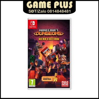 Băng Game 2ND Minecraft Dungeons Hero Edition cho máy Nintendo Switch