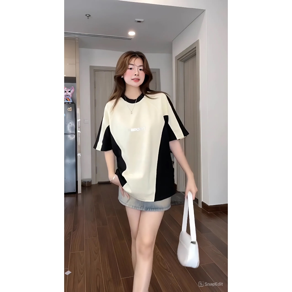 Áo Thun Lạnh Unisex  HALEY NT90 form rộng tay lỡ nam nữ cao cấp 100% cotton thoáng mát | BigBuy360 - bigbuy360.vn