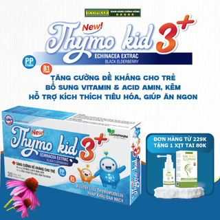 THYMOKID - NGUYÊN LIỆU THYMOMODULIN - TĂNG MIỄN DỊCH - TĂNG ĐỀ KHÁNG - GIẢM NGUY CƠ ĐƯỜNG HÔ HẤP