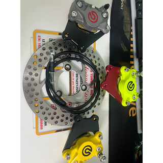Combo phanh đĩa trước xe điện Xmen phuộc zin